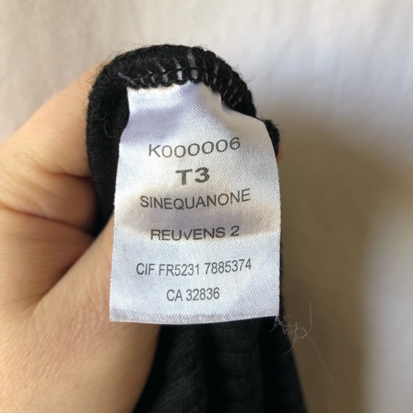 Sinéquanone | Black Turtleneck Ribbed Sweater - Picture 8 of 9